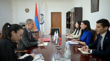 ՄԻ պաշտպանն ու ՀՀ-ում ԿԽՄԿ-ի ղեկավարը քննարկել են համագործակցությանն առնչվող հարցեր