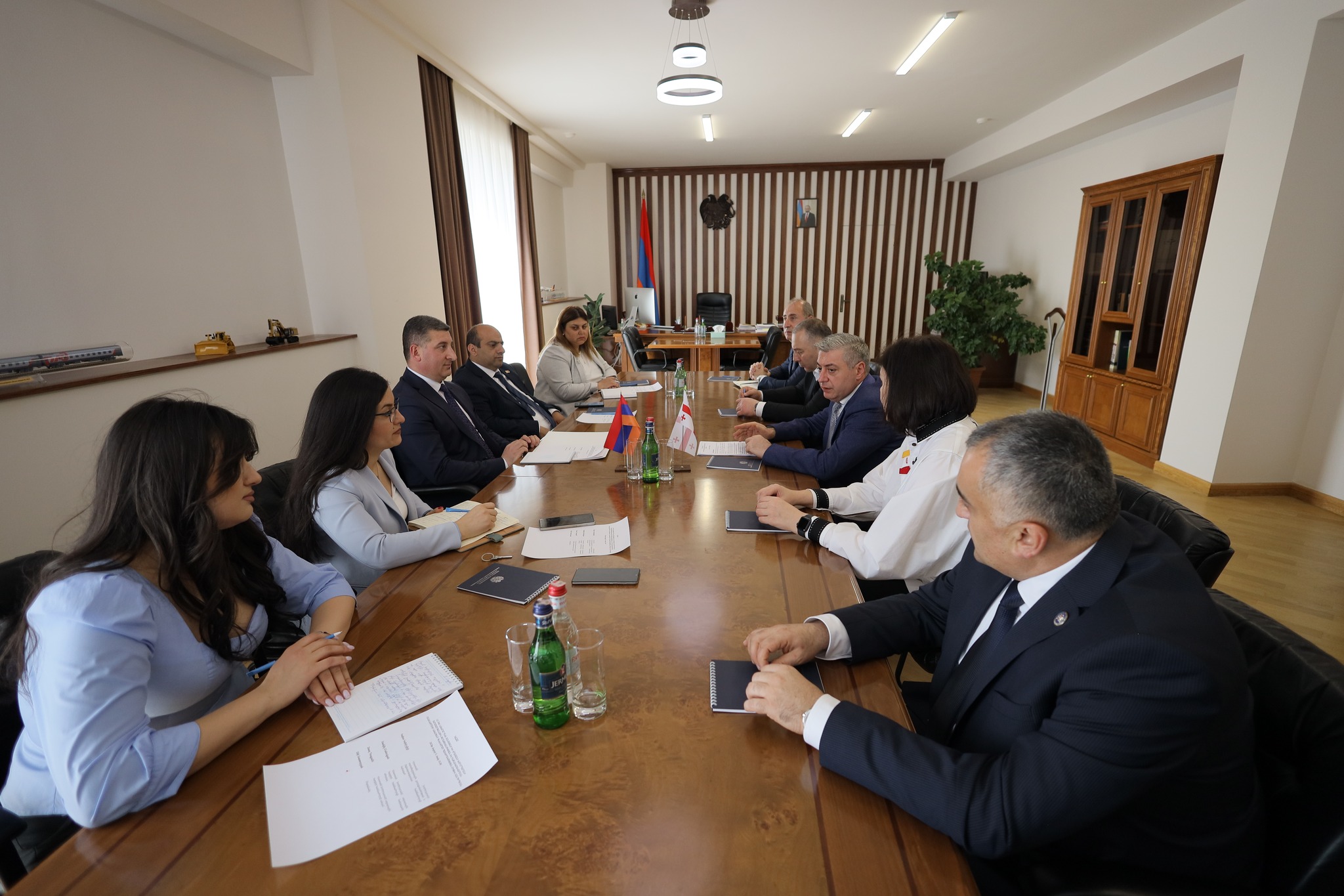 Գնել Սանոսյանն ու Կախա Կախիշվիլին ընդգծել են հայ-վրացական բարեկամական հարաբերություններն էլ ավելի խորացնելու կարևորությունը