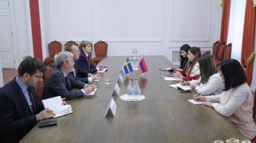 Հռիփսիմե Գրիգորյանը Շվեդիայի ԱԳՆ ղեկավարների հետ հանդիպմանը Լաչինի միջանցքի բացման հարցում կարևորել է միջազգային հանրության ճնշումն Ադրբեջանի վրա