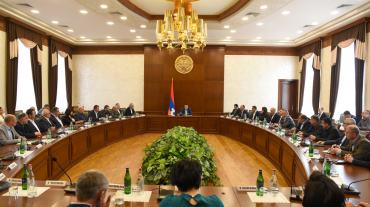 Արցախի նախագահը աշխատանքային խորհրդակցությանը քննարկել է լիակատար շրջափակման  պայմաններում երկրի անվտանգության ապահովման հարցերը
