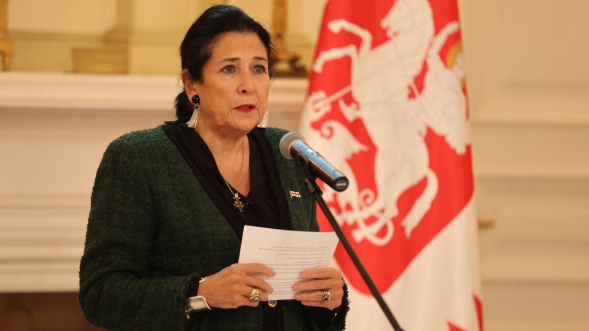 Ո ՛չ Ռուսաստանից թռիչքներին. Վրաստանի նախագահի արձագանքը