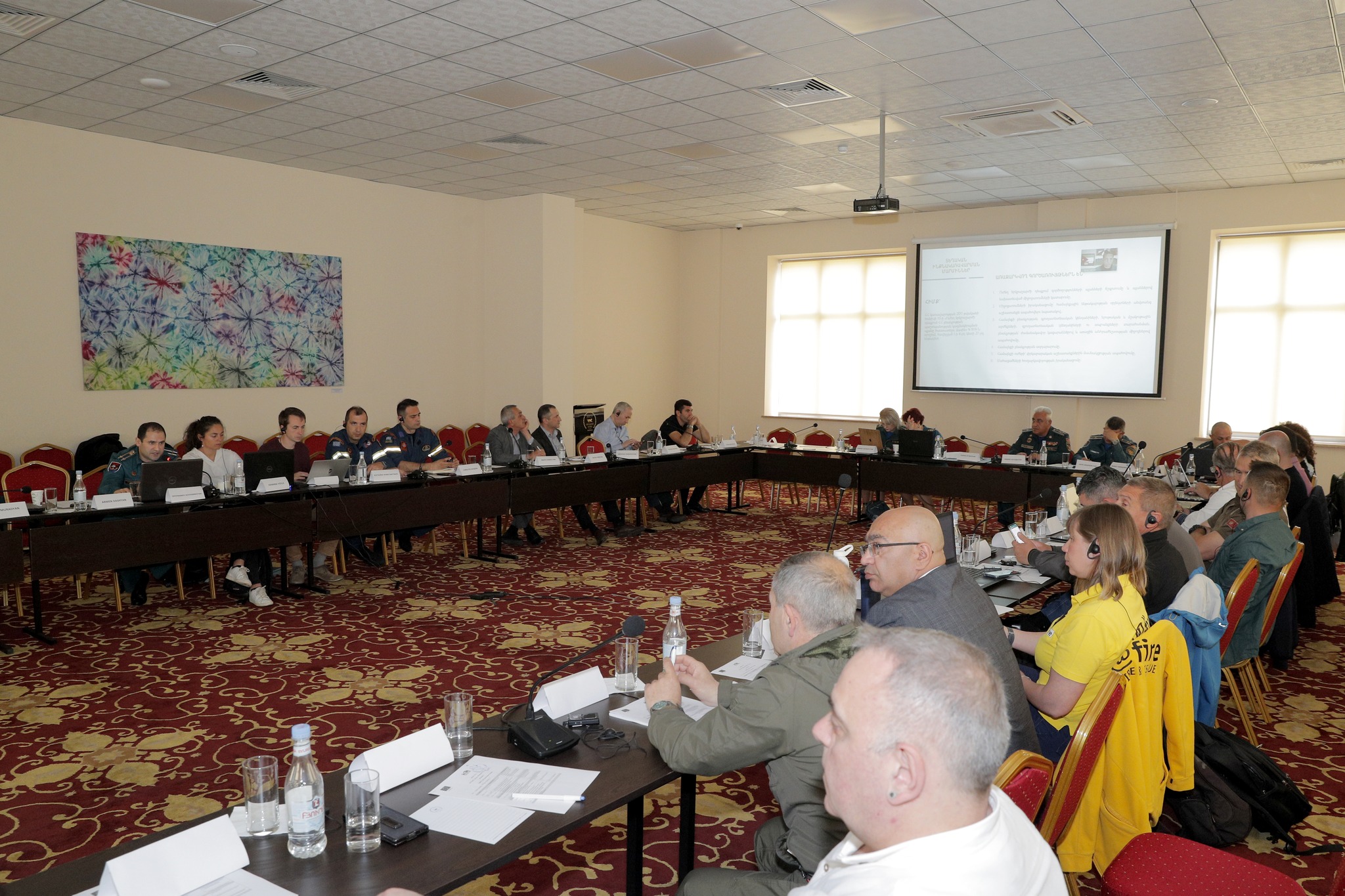Անցկացվել է միջազգային հրամանատարաշտաբային վարժանք «Երկրաշարժի համակողմանի կառավարումը Հարավային Կովկասի խոցելի տարածքներում» թեմայով