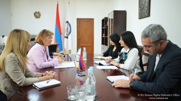 ՄԻՊ-ը ՄԱԿ-ի Զարգացման ծրագրի մշտական ներկայացուցչի հետ քննարկել է կառույցի ինստիտուցիոնալ հզորացմանն առնչվող հարցեր