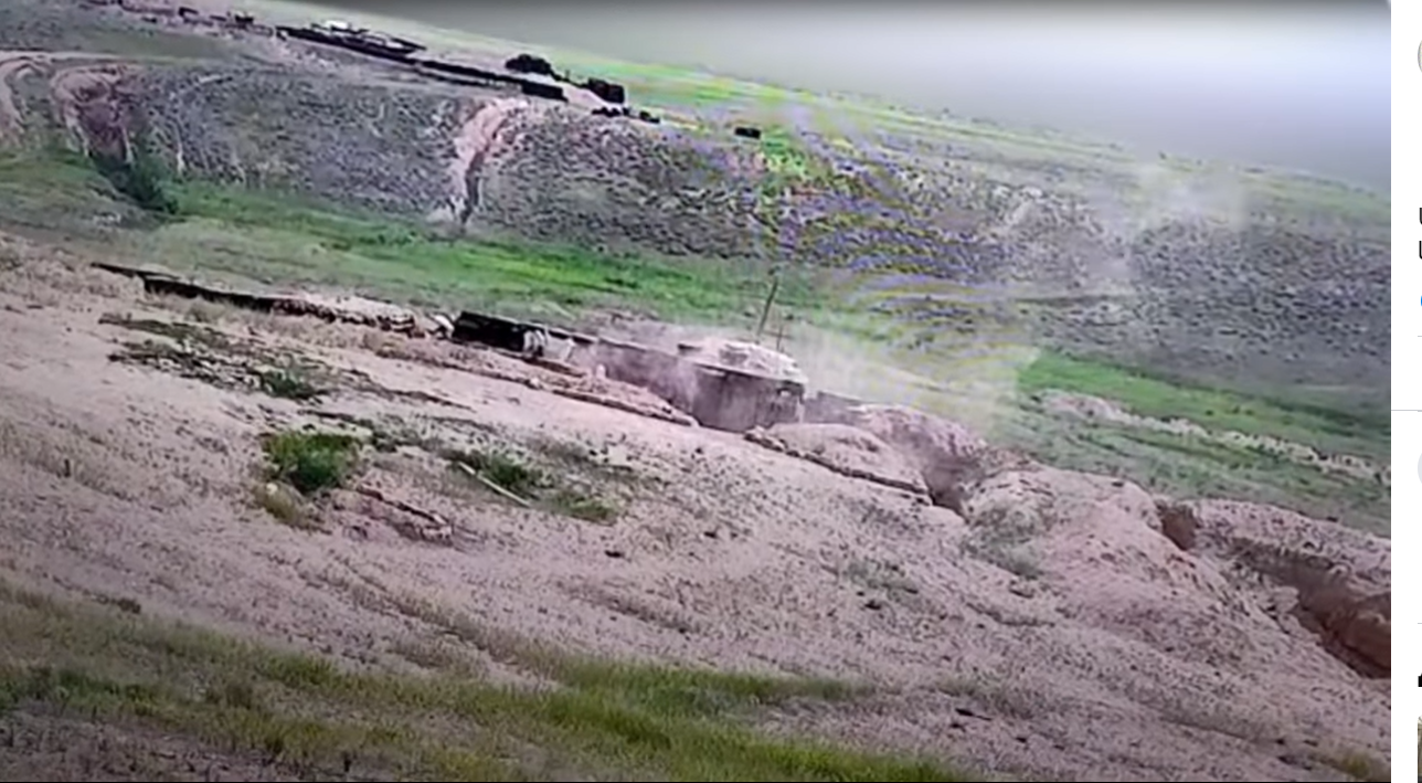 Արցախի ՊՆ-ն հրապարակել է ադրբեջանական բանակի ականանետային կրակի տեսանյութը