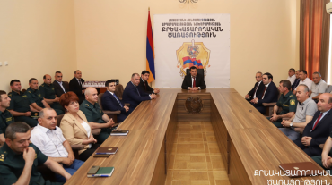Քրեակատարողական ծառայության պետը Հանրապետության տոնի առթիվ պարգևատրել է մի շարք ծառայողների