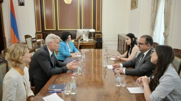 Փոխվարչապետ Տիգրան Խաչատրյանն ընդունել է ՀԲ Հարավային Կովկասի տարածաշրջանային նորանշանակ տնօրենին