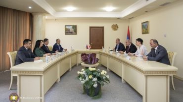 Արգիշտի Քյարամյանն ընդունել է Վրաստանի դեսպանին
