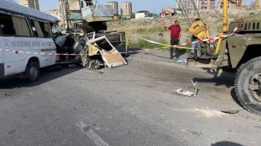 Երևանի Գևորգ Չաուշի փողոցում տեղի ունեցած ավտովթարի դեպքի առիթով նախաձեռնվել է քրեական վարույթ. ՔԿ