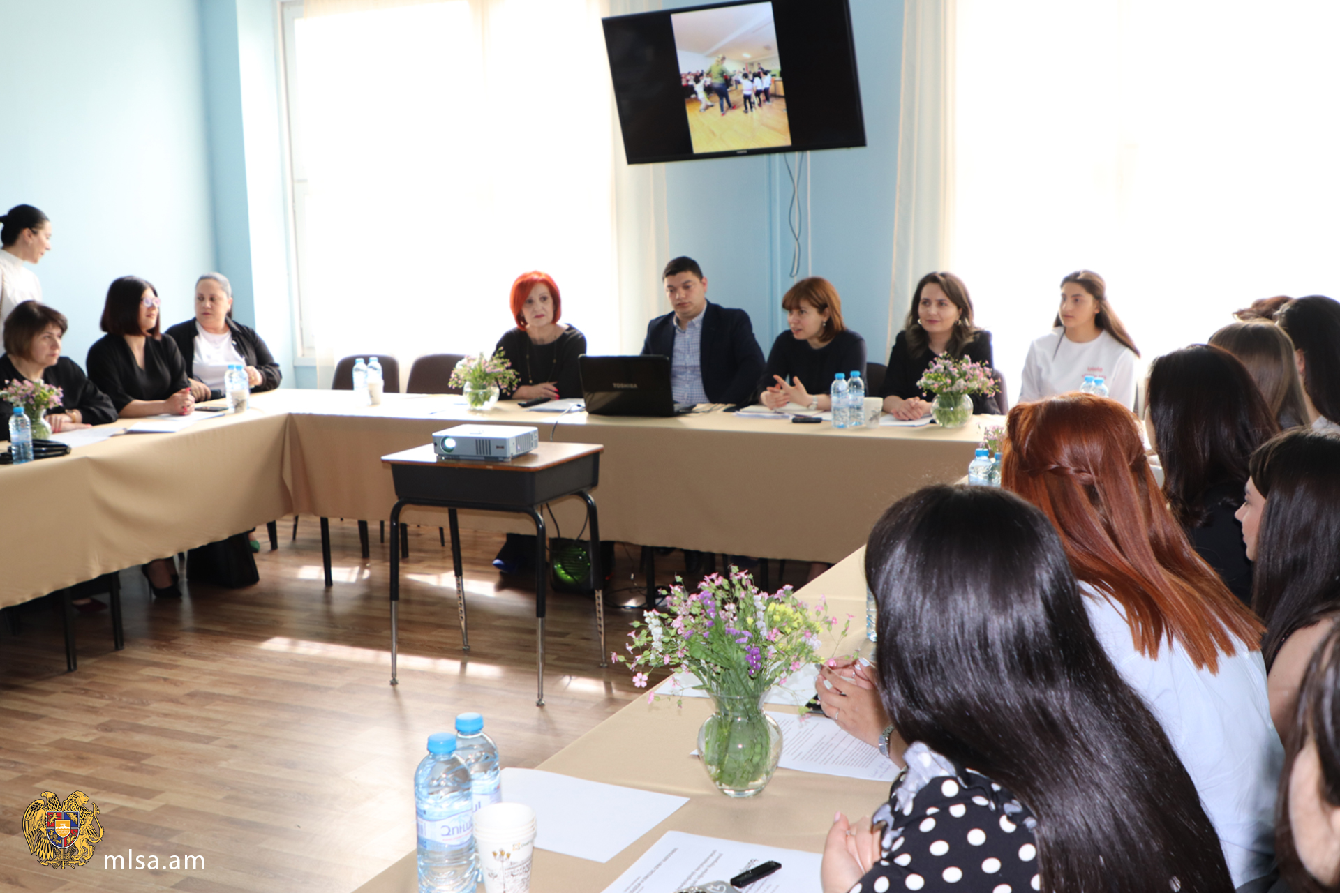 Տեղի է ունեցել հանդիպում՝ երեխաների շուրջօրյա և ցերեկային խնամքի հաստատությունների տնօրենների և խնամվող սաների մասնակցությամբ