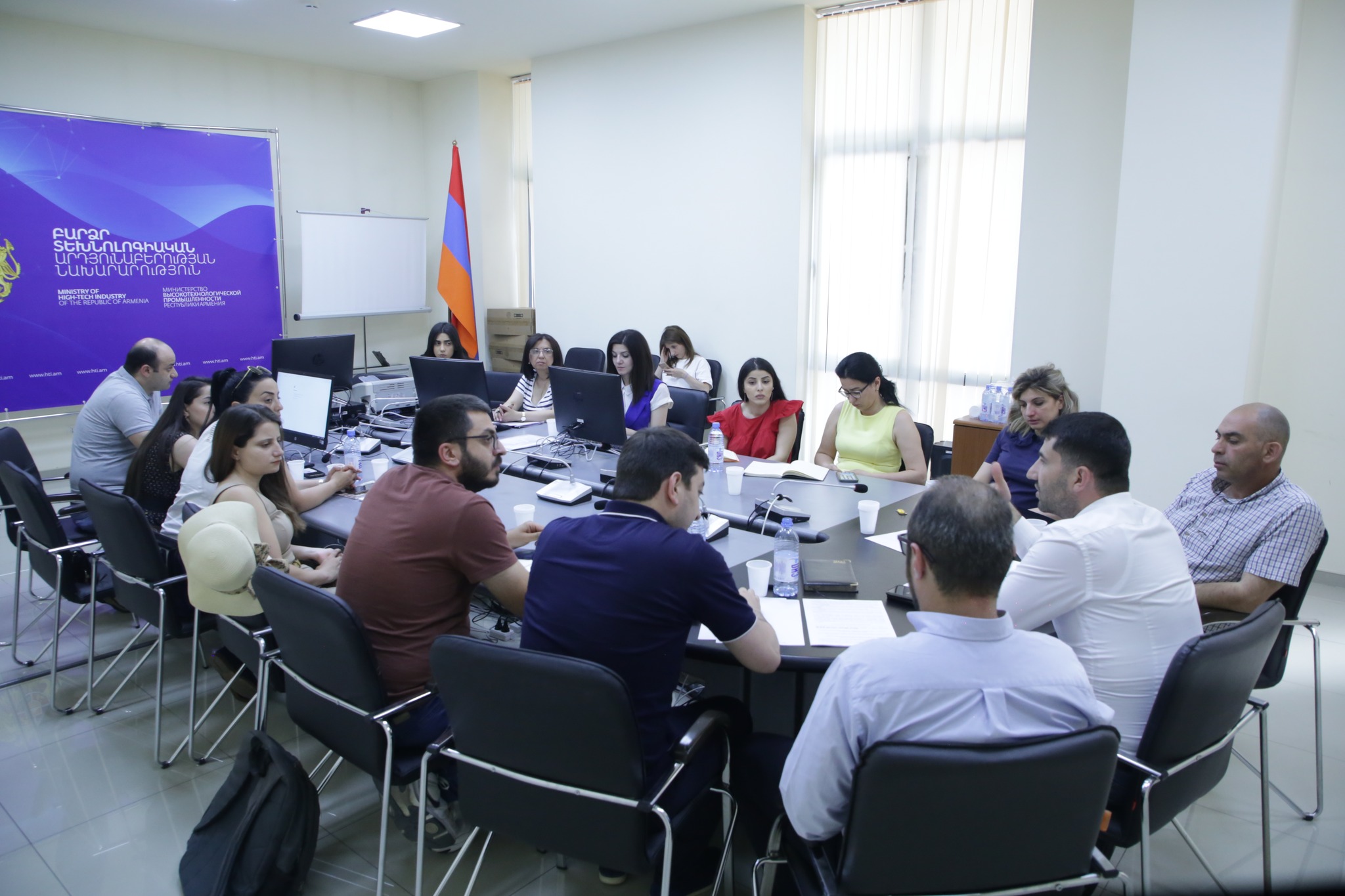 Տեղեկատվական հանդիպում՝ «Մասնագետների պատրաստման ԲՈՒՀ-մասնավոր հատված համագործակցություն» դրամաշնորհային ծրագրի շրջանակում