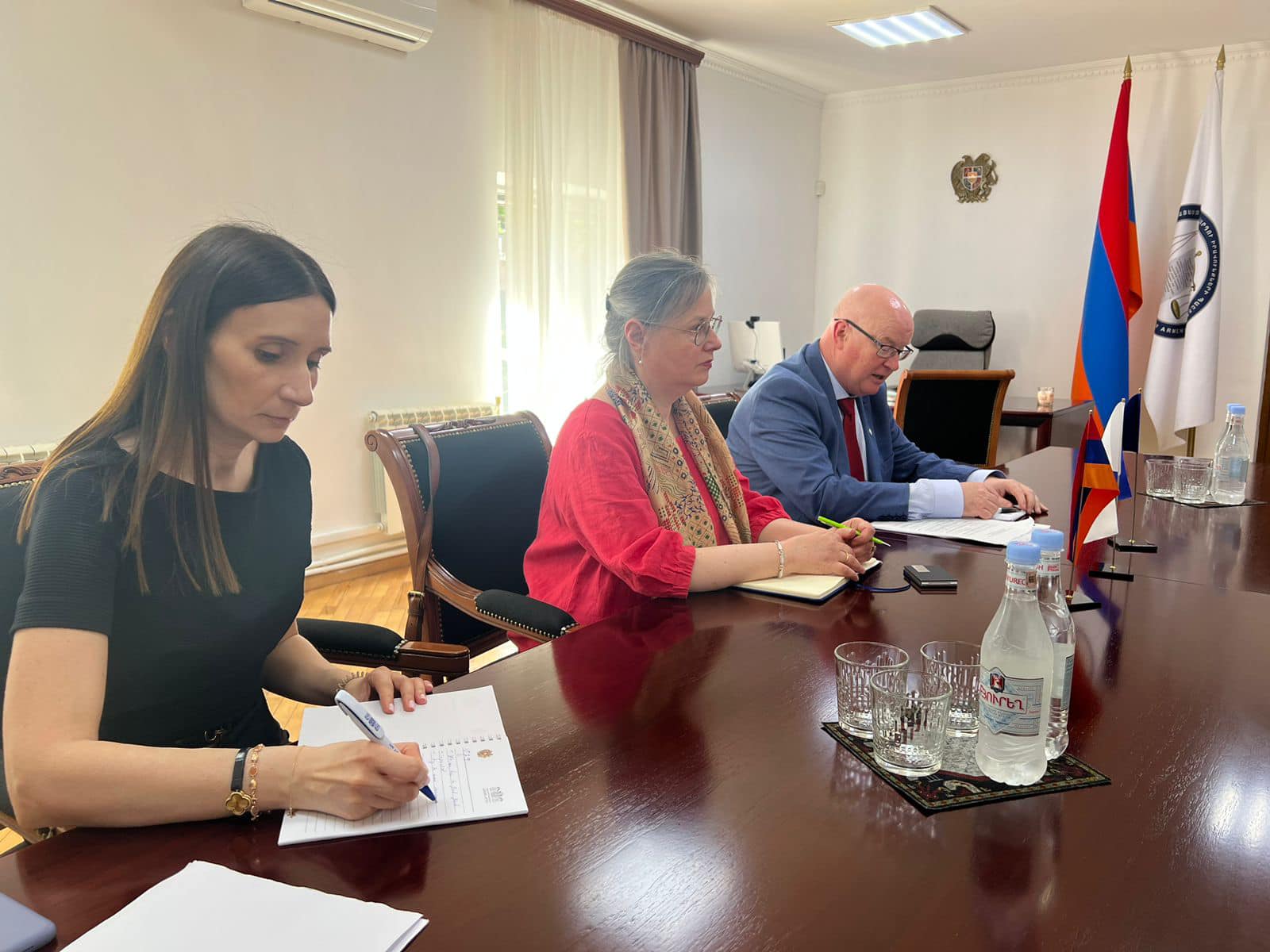 ՄԻ պաշտպանը ու ԵԽԽՎ իռլանդացի պատգամավորը քննարկել են Լաչինի միջանցքի շրջափակման հետևանքները