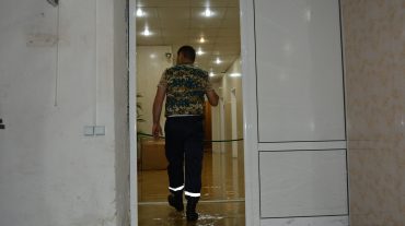 Հորդառատ անձրևի հետևանքով անձրևաջրով են լցվել Ստեփանակերտի մի շարք շինությունների նկուղային հարկերը