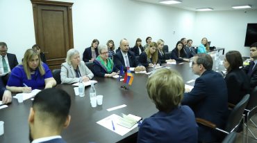 Անդրեա Վիկտորինն ու Կարեն Կարապետյանը քննարկել են Հայաստան-ԵՄ համապարփակ և ընդլայնված գործընկերության համաձայնագրի իրականացման առաջընթացը