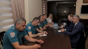 ՆԳՆ ՓԾ տնօրենն ընդունել է «Հարավկովկասյան երկաթուղի» ՓԲԸ գլխավոր տնօրեն Ալեքսեյ Մելնիկովին