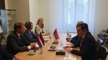 Տեղի են ունեցել քաղաքական խորհրդակցություններ Հայաստանի և Լատվիայի ԱԳ նախարարությունների միջև