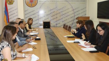 Աշխատանքի և սոցիալական հարցերի նախարարի տեղակալը հանդիպել է ԱՀԿ պատվիրակությանը