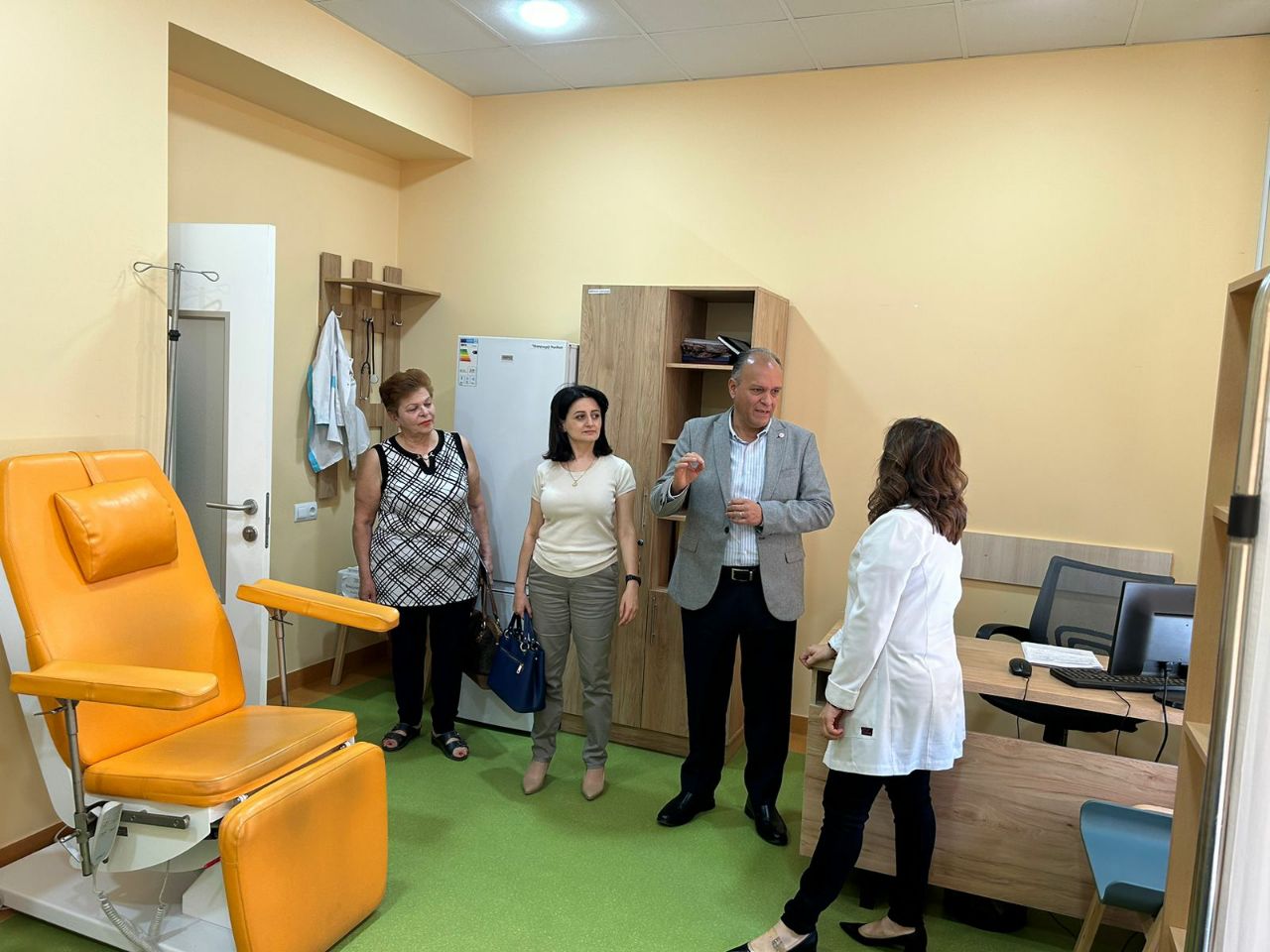 Հեմոֆիլիայի համաշխարհային ֆեդերացիայի նախագահը տարածաշրջանային այցի շրջականում հյուրընկալվել է Արյունաբանական կենտրոնում