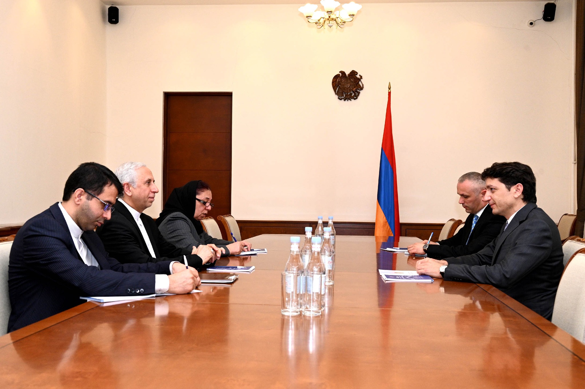 Ֆինանսների նախարարն ընդունել է Իրանի դեսպանին