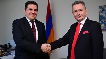 Պարույր Հովհաննիսյանն ընդունել է Լեհաստանի դեսպանին