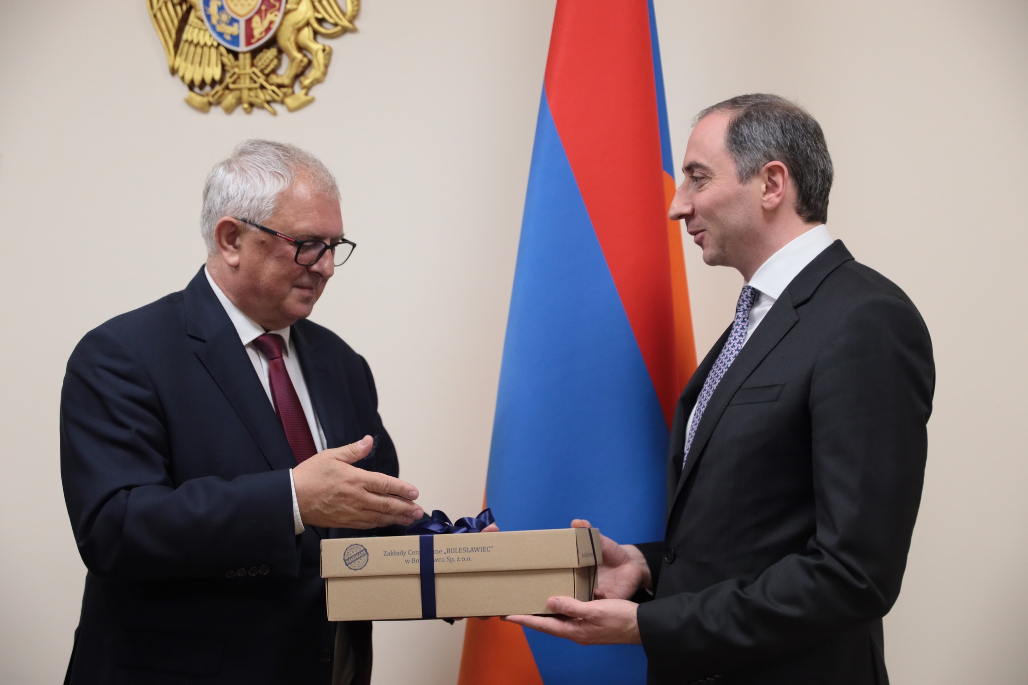 ՀՀ բարձր տեխնոլոգիական արդյունաբերության նախարարն ընդունել է լեհ գործընկերոջը