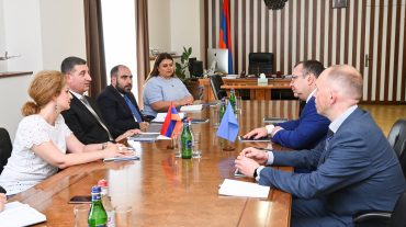 Գնել Սանոսյանն ընդունել է ԱՊՀ էլեկտրաէներգետիկ խորհրդի գործադիր կոմիտեի նախագահին