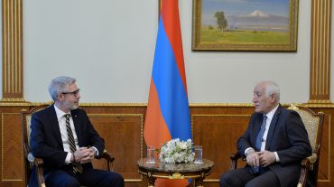 Նախագահ Վահագն Խաչատուրյանն ընդունել է Շվեդիայի դեսպանին