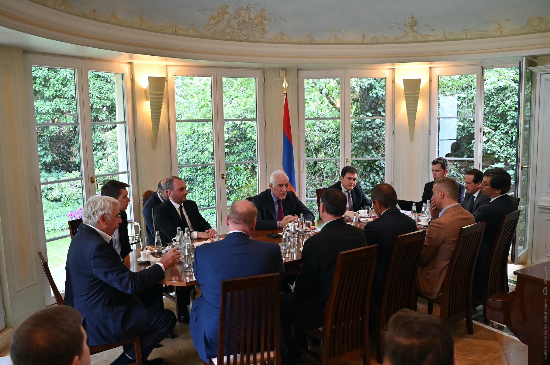 Վահագն Խաչատուրյանը հանդիպել է գերմանական տնտեսության Արևելյան հանձնաժողովի գործարարների հետ