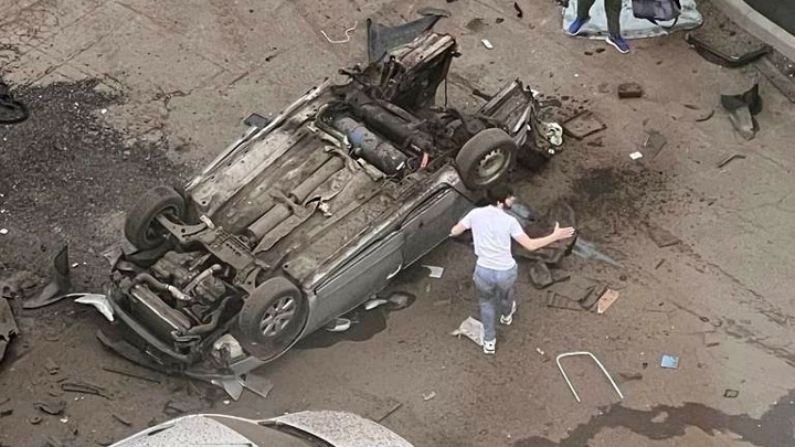 Մոսկվայի հյուսիսում ավտոմեքենա է պայթել