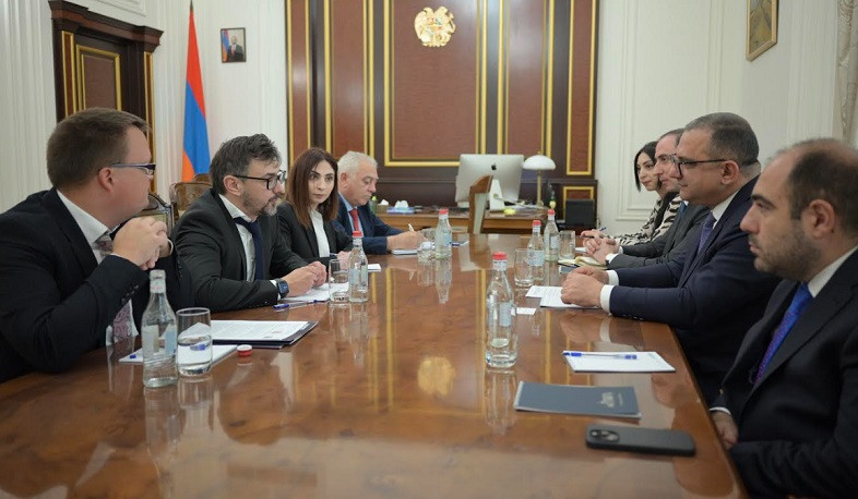 Տիգրան Խաչատրյանը  Siemens-ի տարածաշրջանային փոխնախագահի հետ քննարկել է Հայաստանում իրականացվող ծրագրերը