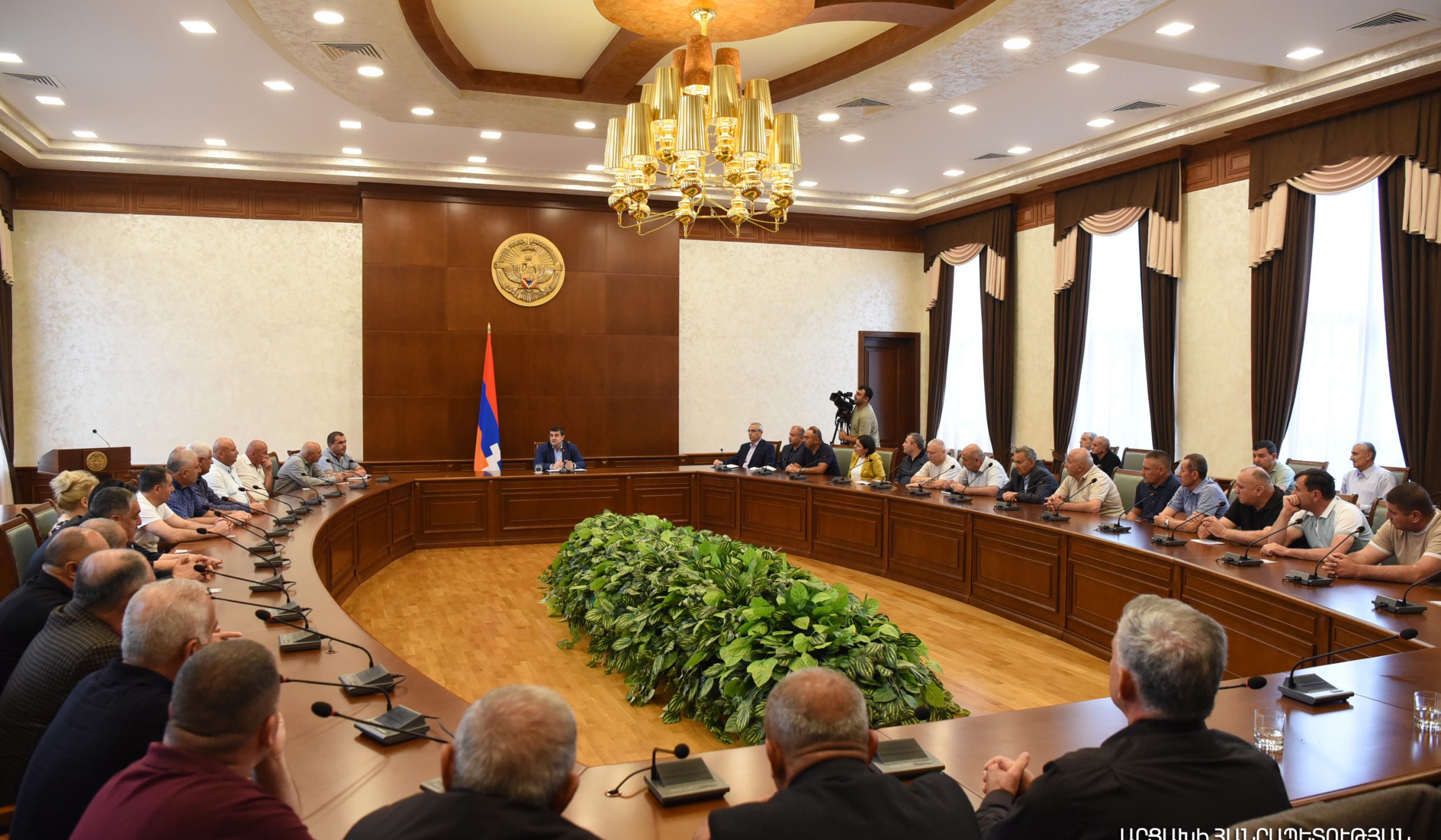 Արցախի նախագահը հանդիպել է պատերազմի վետերանների հետ