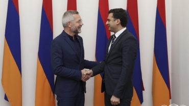 Հակոբ Արշակյանն ընդունել է ԳԴՀ Բունդեսթագի արտաքին հարաբերությունների հանձնաժողովի նախագահին