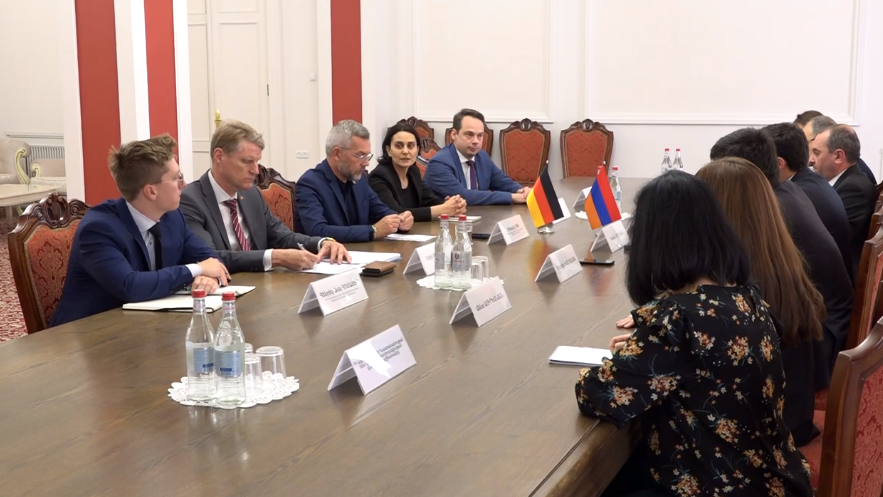 Խորհրդարանը հյուրընկալել է Գերմանիայի Բունդեսթագի արտաքին հարաբերությունների հանձնաժողովի նախագահին