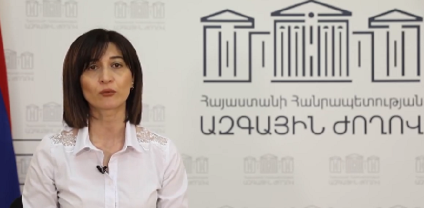 Հայաստանի կառավարությունը շարունակում է աշխատանքները խաղաղության պայմանագրի և ճանապարհների ապաշրջափակման ուղղությամբ․ Արփի Դավոյան