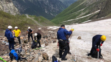 «Նախնական լեռնային պատրաստության՝ ներառյալ մինչև լեռնագնացության 3-րդ կարգ». փրկարարների վերապատրաստման դասընթաց Վլադիկավկազ քաղաքում