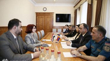 ՆԳ նախարարը և Սիրիայի դեսպանն ընդգծել են երկկողմ  համագործակցության արդյունավետությունը
