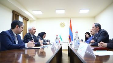 ԲՏԱ նախարարն ու Իրանի դեսպանը քննարկել են բարձր տեխնոլոգիական ոլորտում Հայաստանի և Իրանի հարաբերությունների զարգացման հեռանկարները