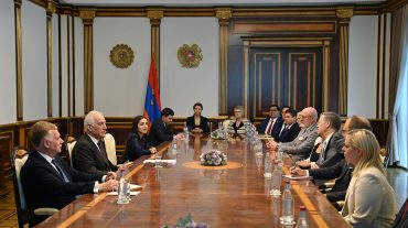 Նախագահ Վահագն Խաչատուրյանն ընդունել է ամերիկյան «Philos Project» կազմակերպության պատվիրակությանը