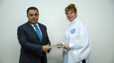 ՄԱԿ Պարենի համաշխարհային ծրագրի նորանշանակ տնօրենն իր հավատարմագրերն է հանձնել ՀՀ ԱԳ նախարարի տեղակալին