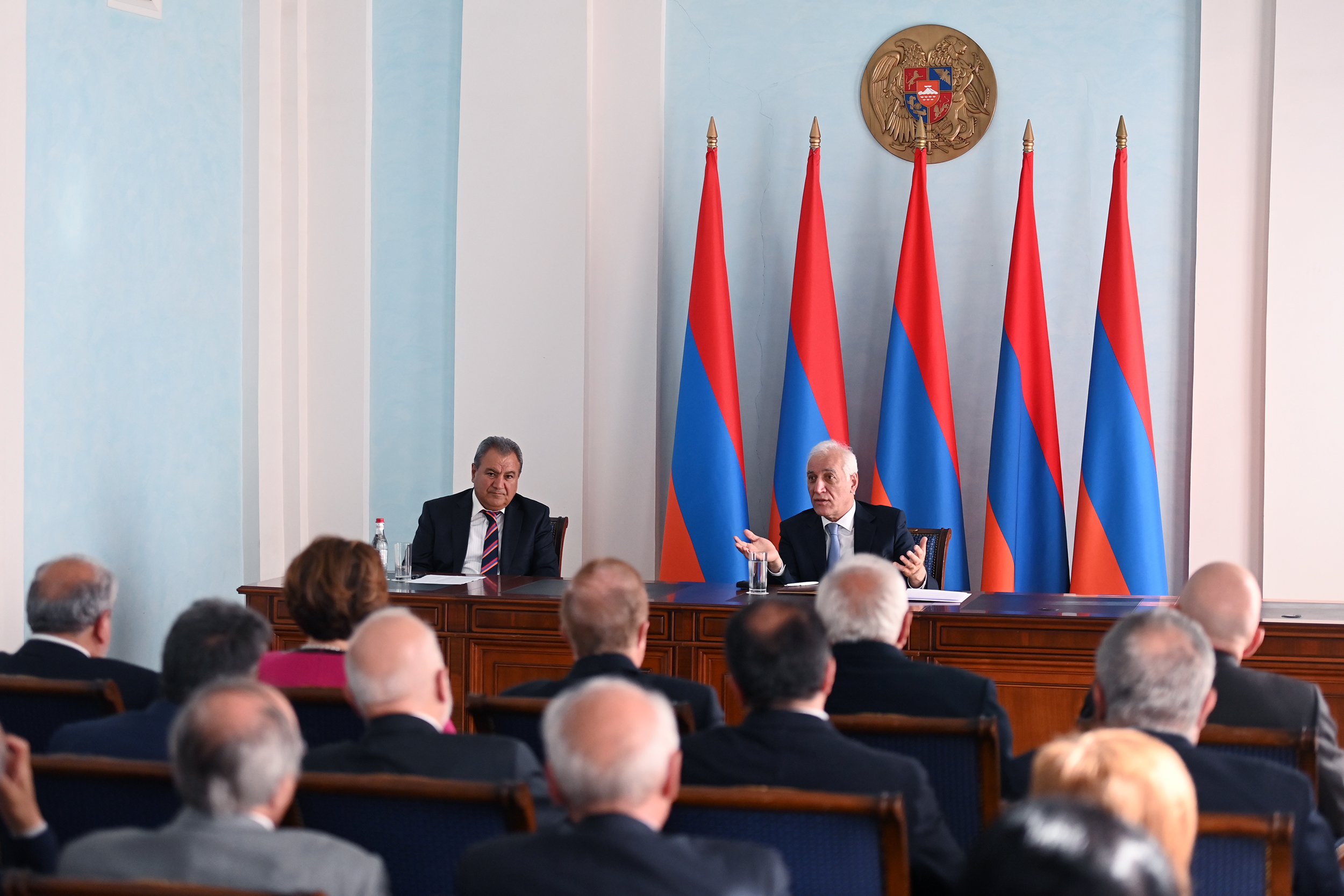 Վահագն Խաչատուրյանը հանդիպել է Համահայկական խաղերի համաշխարհային կոմիտեի Գործադիր կոմիտեի անդամներին