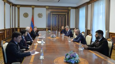 Վահագն Խաչատուրյանն ընդունել է Ֆրիդրիխ Նաումանի «Հանուն ազատության» հիմնադրամի տնօրենների խորհրդի անդամ Մարեն Յասպեր-Վինտերին
