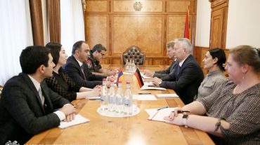 ՆԳ նախարարը և Գերմանիայի դեսպանը կարևորել են միգրացիոն և այլ ուղղություններով ձևավորված համագործակցությունը