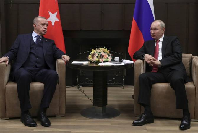 Պուտինն ու Էրդողանը քննարկել են հացահատիկի գործարքին առնչվող խոչընդոտները