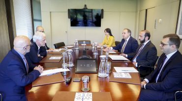 Միրզոյանը հանդիպել է «Գալուստ Գյուլբենկյան» հիմնադրամի նախագահի հետ