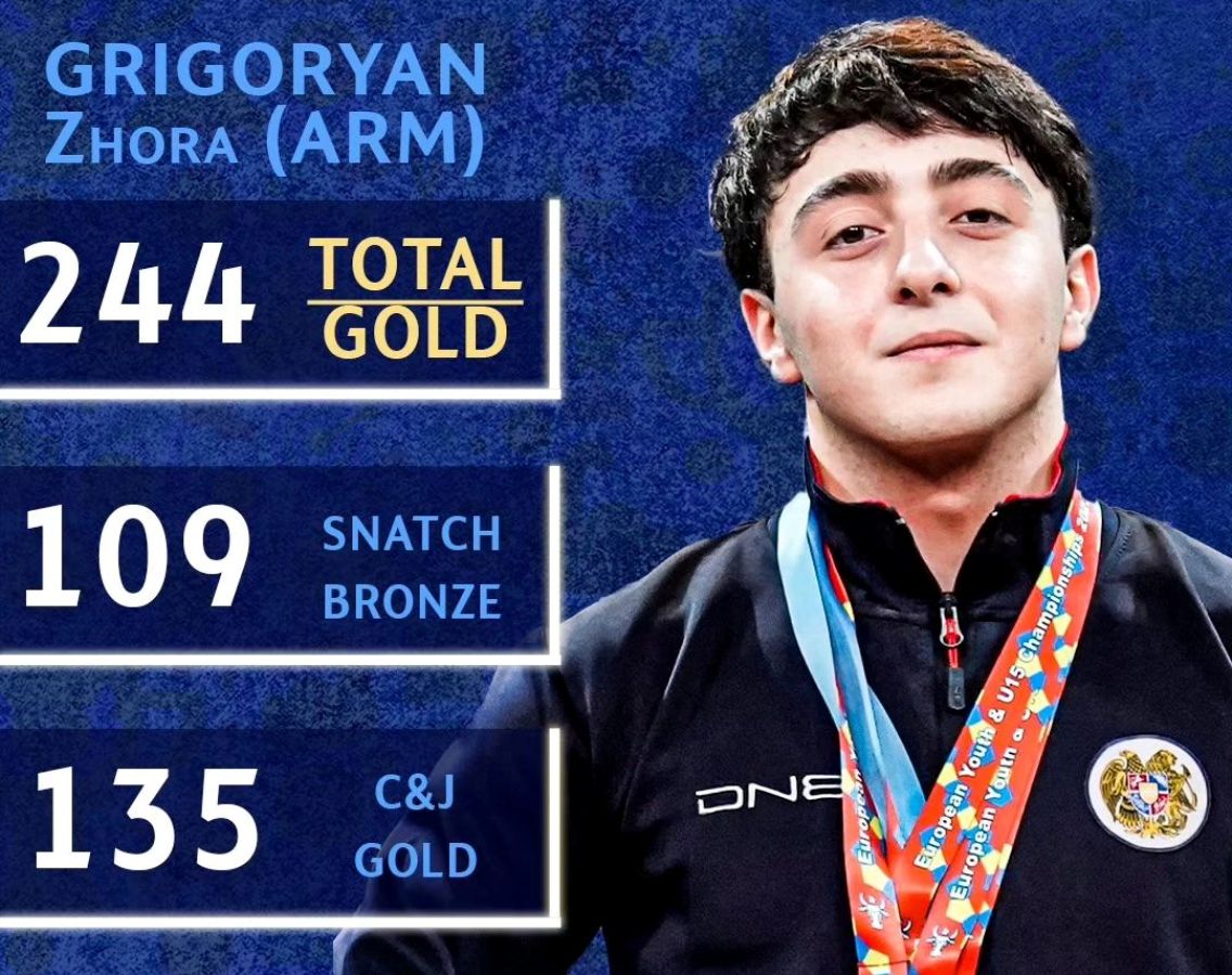 Ժորա Գրիգորյանը՝ Եվրոպայի չեմպիոն
