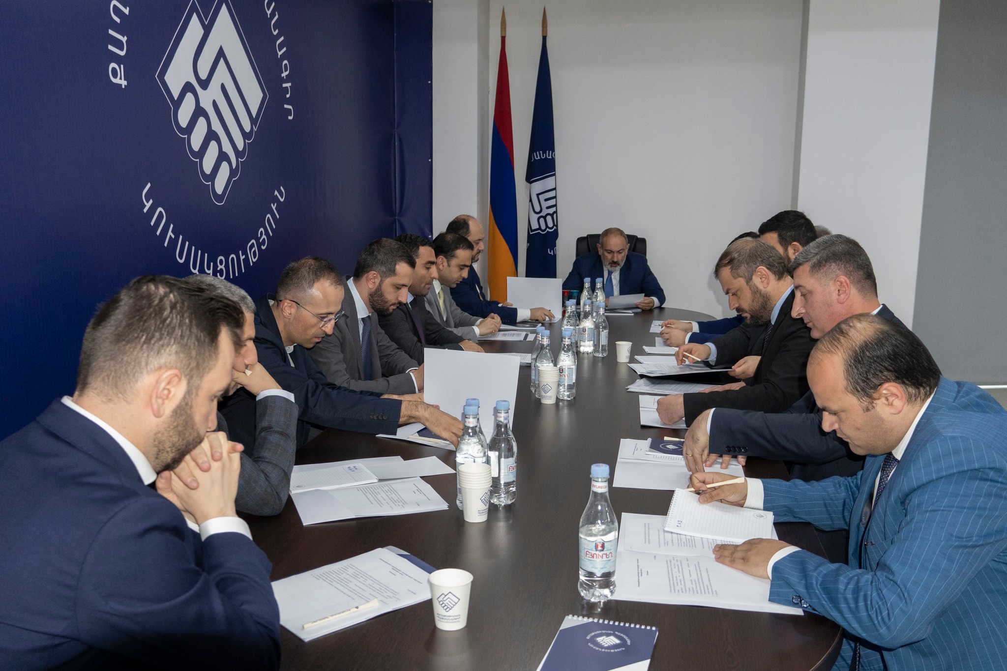 Նիկոլ Փաշինյանի գլխավորությամբ տեղի է ունեցել «Քաղաքացիական պայմանագիր» կուսակցության վարչության նիստ