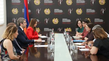 Արդարադատության նախարարն ընդունել է ՄԱԿ-ի մանկական հիմնադրամի ներկայացուցչին