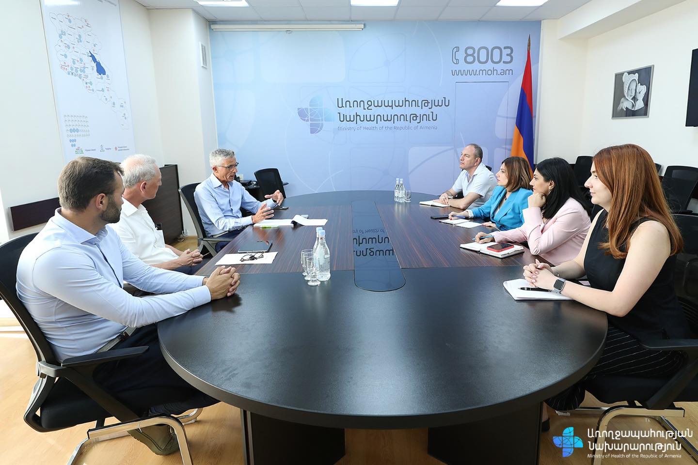 Նիդերլանդներից ժամանած փորձագետները շահագրգիռ գերատեսչությունների հետ կիսվել են առողջության համընդհանուր ապահովագրության համակարգի ներդրման փորձով