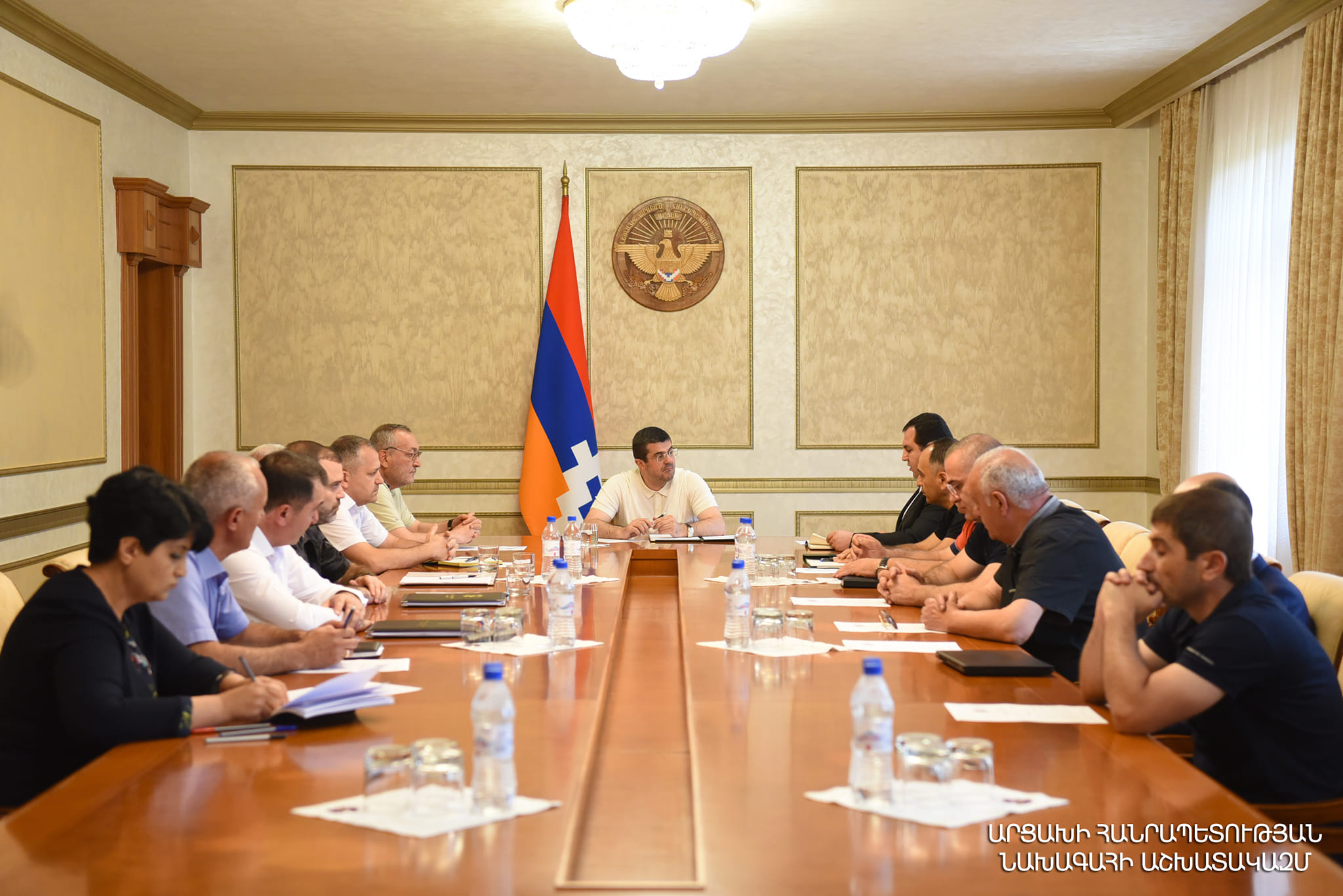 Արցախի Անվտանգության խորհրդի նիստում քննարկվել են լիակատար շրջափակման խորացող հետևանքների հաղթահարման ուղղությամբ կատարվող քայլերը