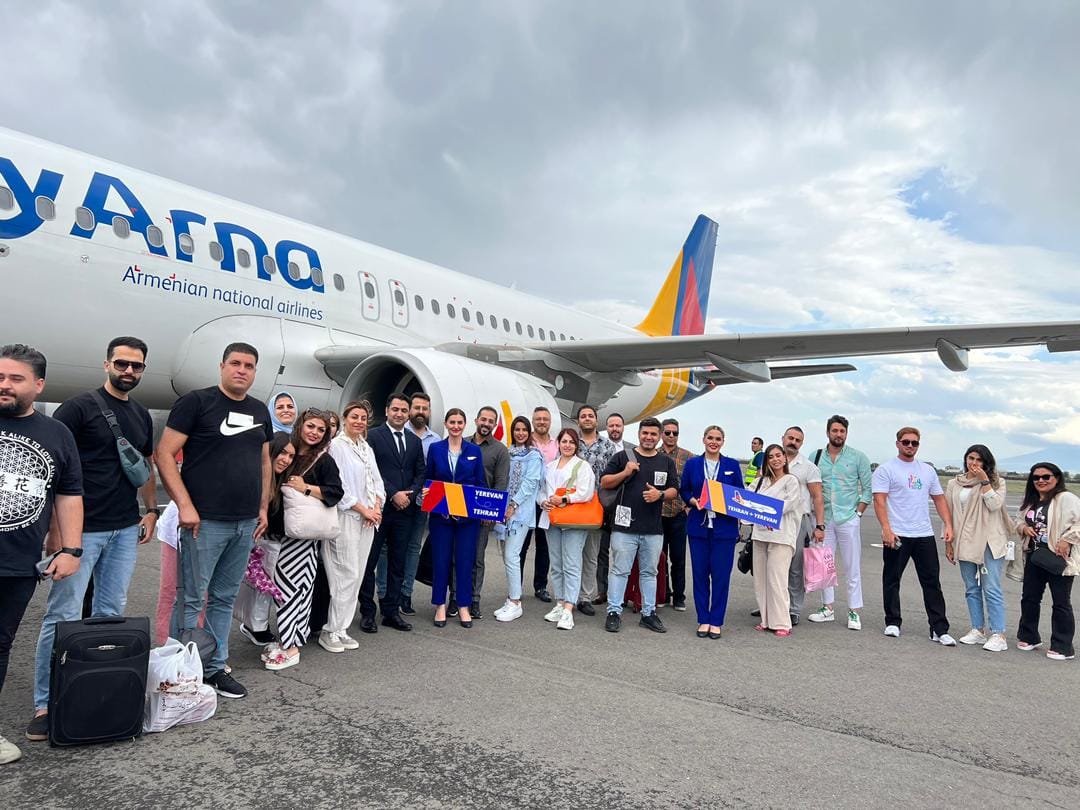 Մեկնարկել են FLY ARNA ավիաընկերության Երևան-Թեհրան չվերթները