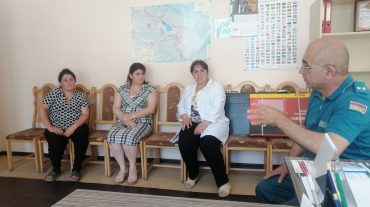 «Օդային տագնապ» ազդանշանի դեպքում բնակչության ազդարարման, պատսպարման և տարհանման աշխատանքների իրականացումը». վարժանք Ոսկեպարում